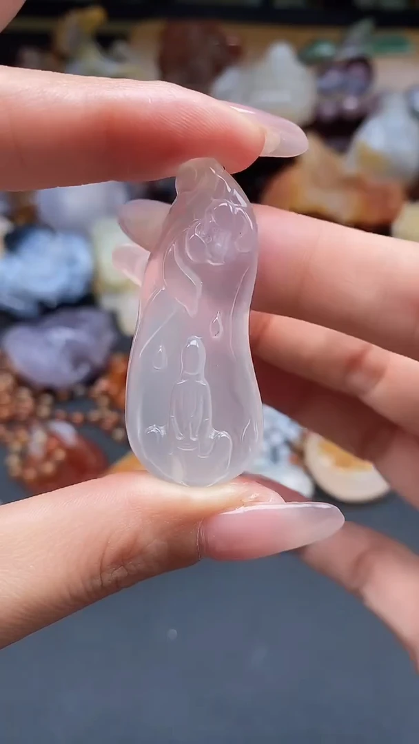 【闪购商品】玛瑙/玉髓颈饰未镶嵌dd