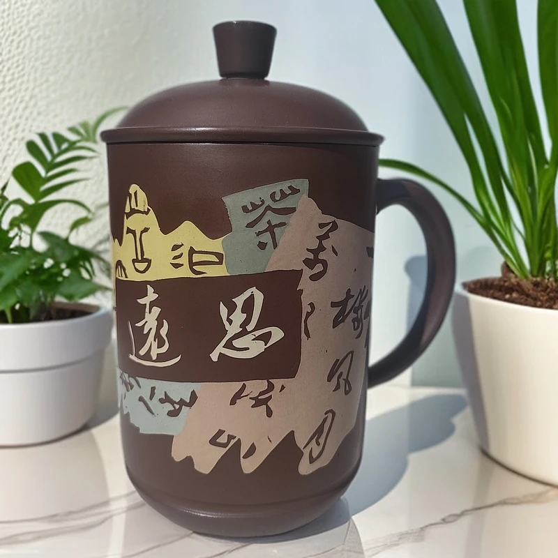 陈绍康《哑光办公杯》壶容量380cc左右