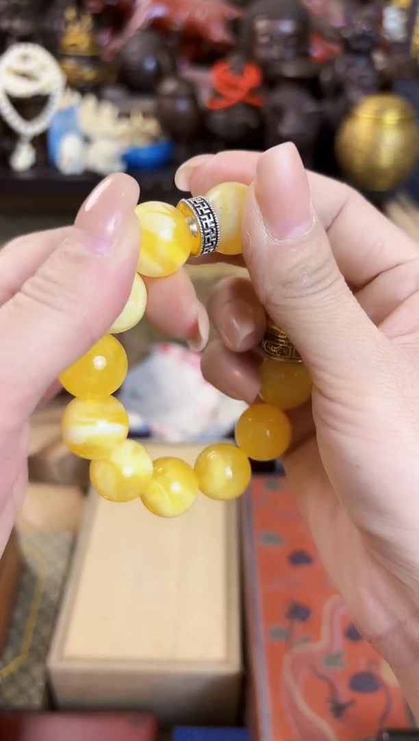 【闪购商品】蜜蜡手链未镶嵌【闪购商品闪购商品】