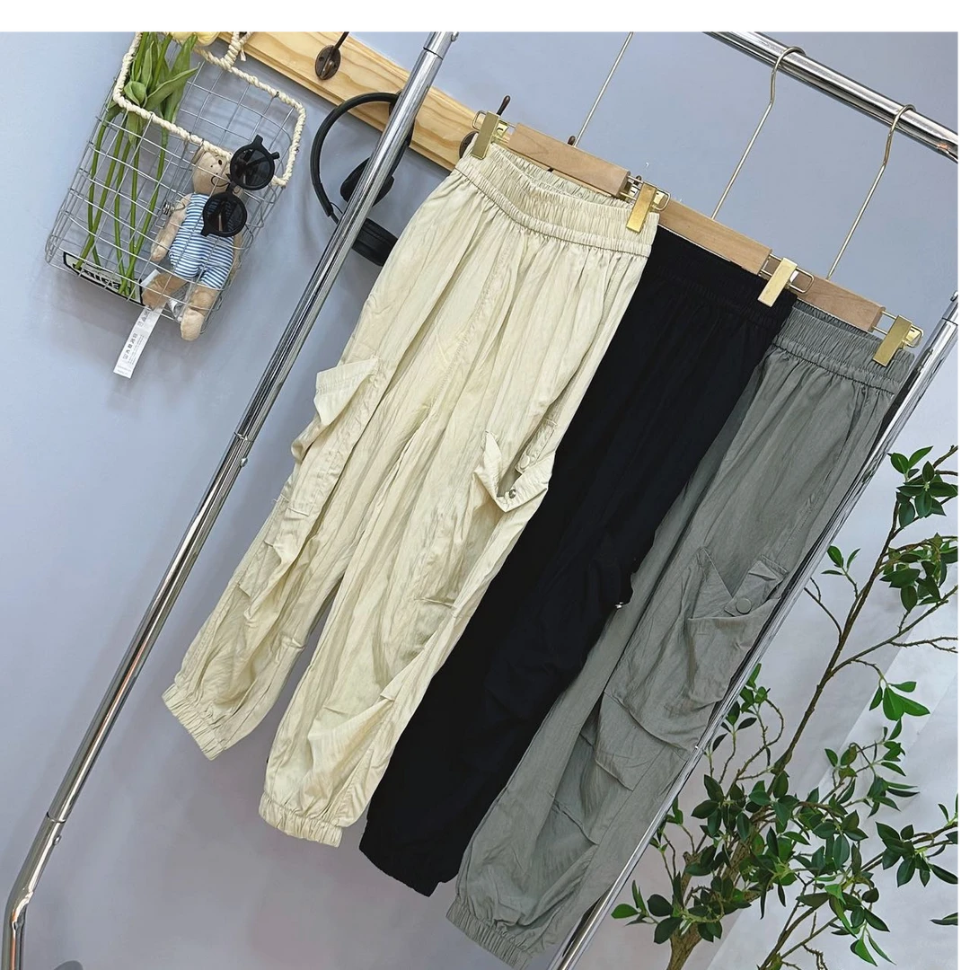 20333高端专享NF夏款休闲裤浅杏色