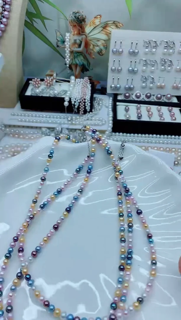 颈饰未镶嵌淡水珍珠多样性发其一【非无瑕】