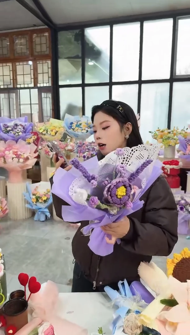 非遗手工定制花束，孤品清仓！！