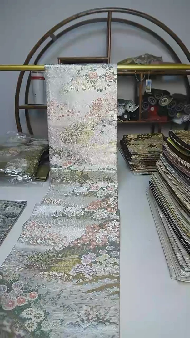 织绣64西阵织六通风景