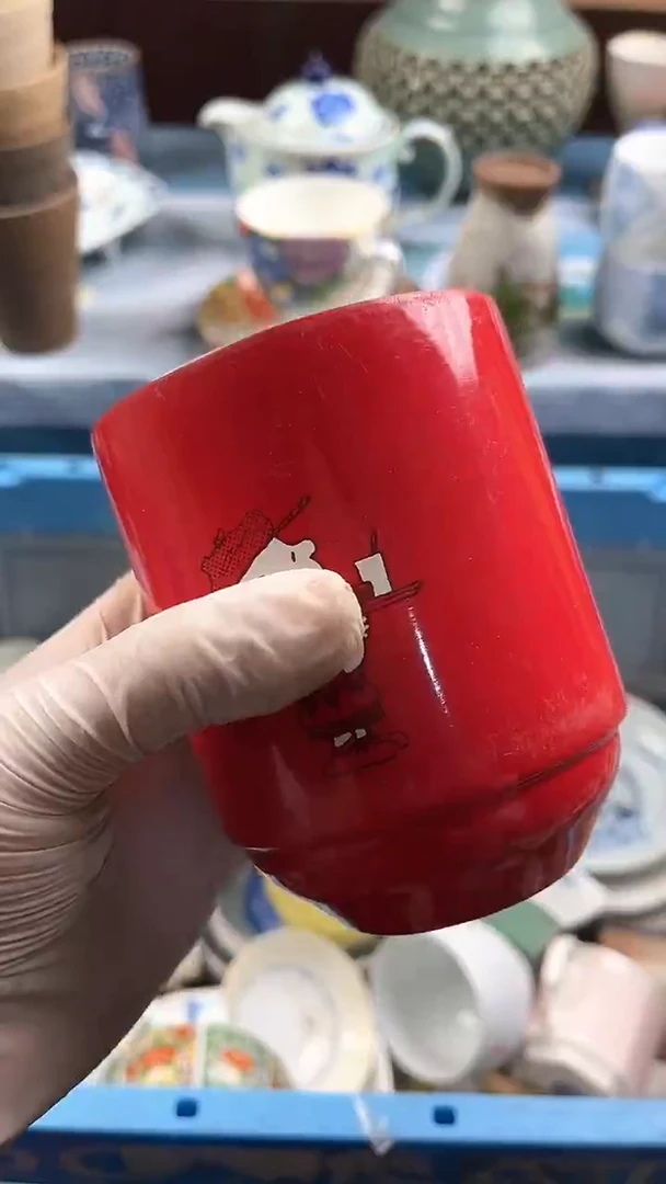 瓷片英歌瓷器满19.9包邮