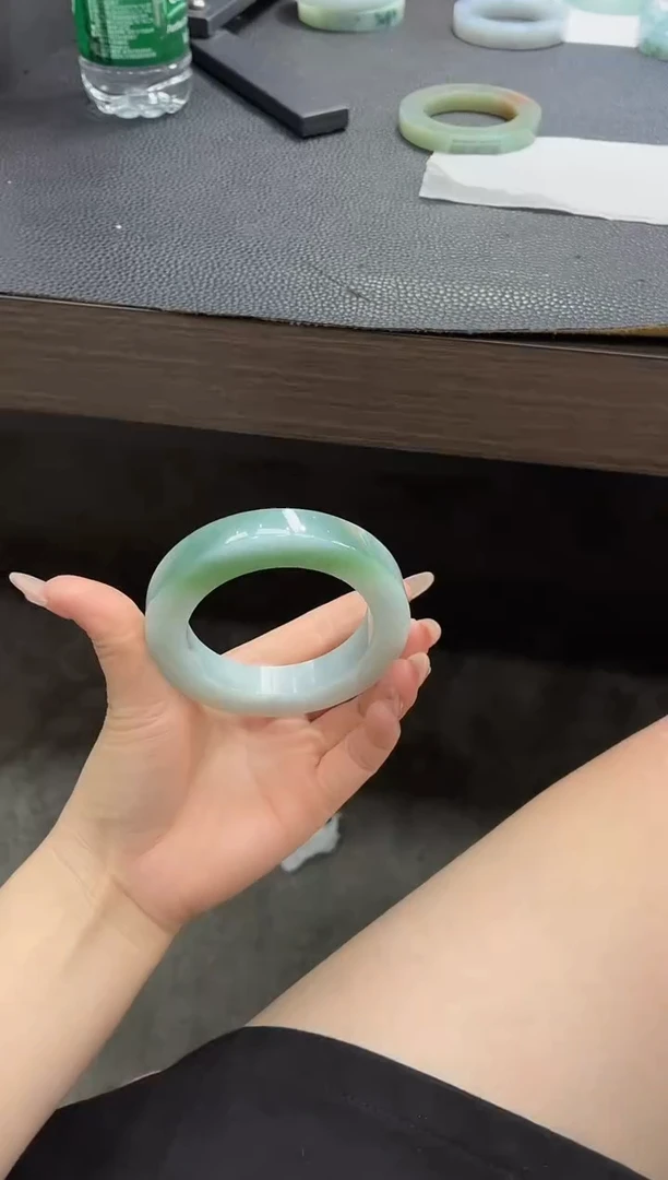 未镶嵌手镯定制翡翠冬*手镯DDX/发一件