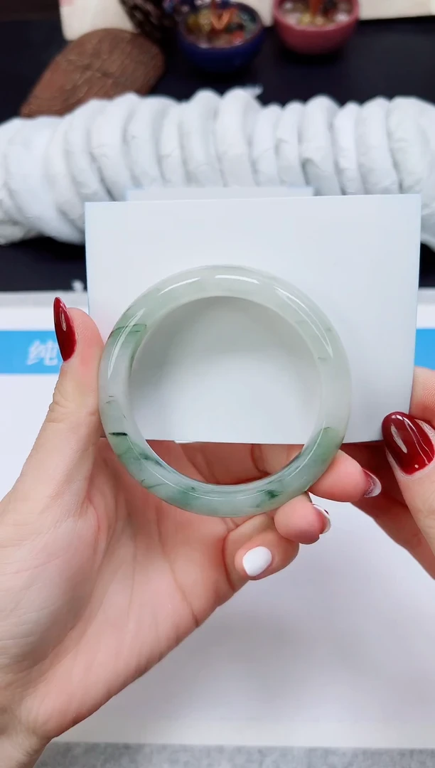 未镶嵌手镯石英质玉A151-53`54`55