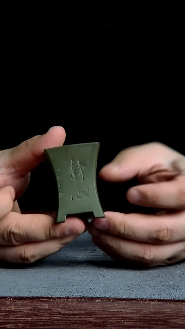 紫砂花盆3*4.5cm(内径尺寸紫砂花盆)