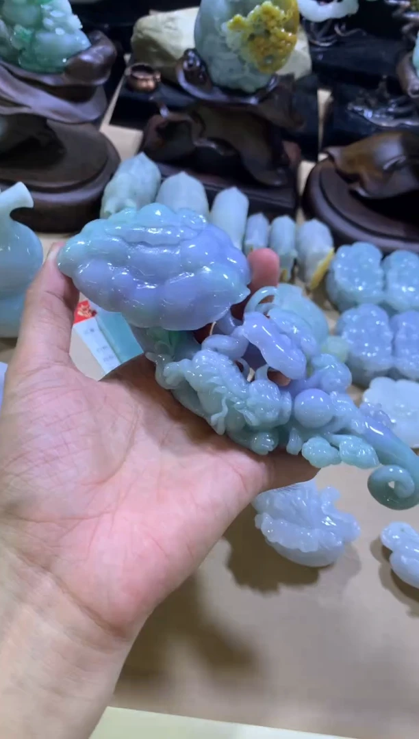 未镶嵌摆件翡翠用****3翡翠摆件