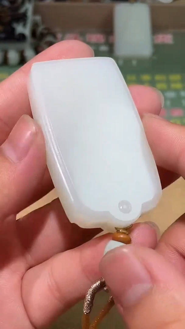 颈饰未镶嵌和田玉鱼****术多样性拍一发一