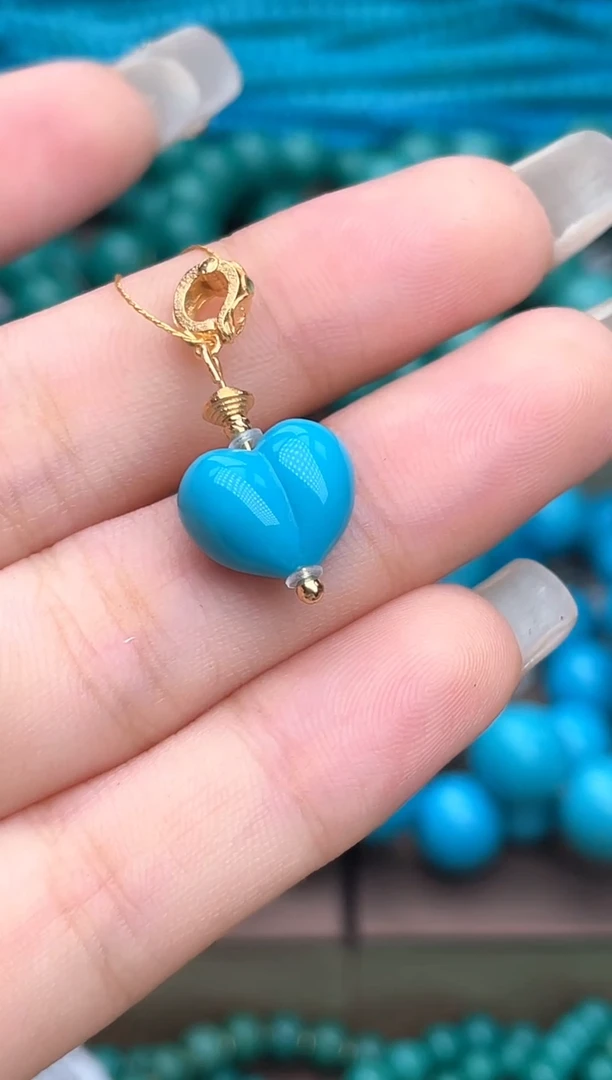 未镶嵌绿松石珠宝奇石A24