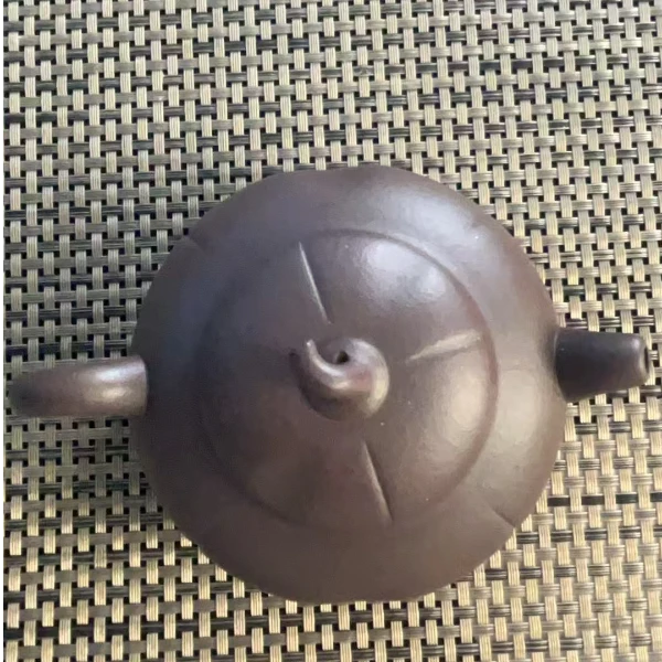 原矿紫砂主人杯品茗杯 天青  匏瓜