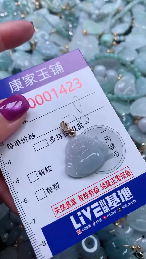 颈饰未镶嵌翡翠1423
