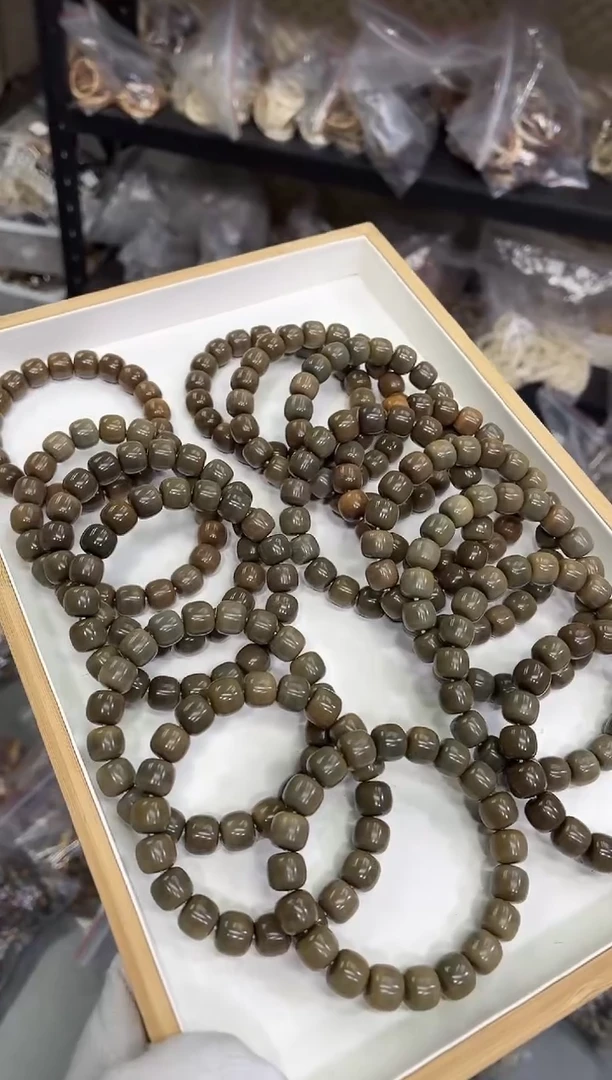 【闪购商品】菩提根/象牙果手串13有风化纹（115）