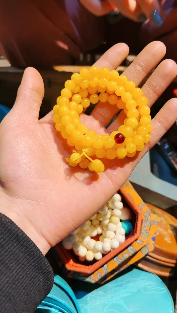 【闪购商品】蜜蜡颈饰未镶嵌 七七精品专属链接178