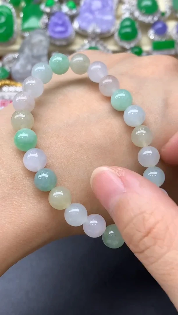 未镶嵌手链翡翠102-中国好珍宝