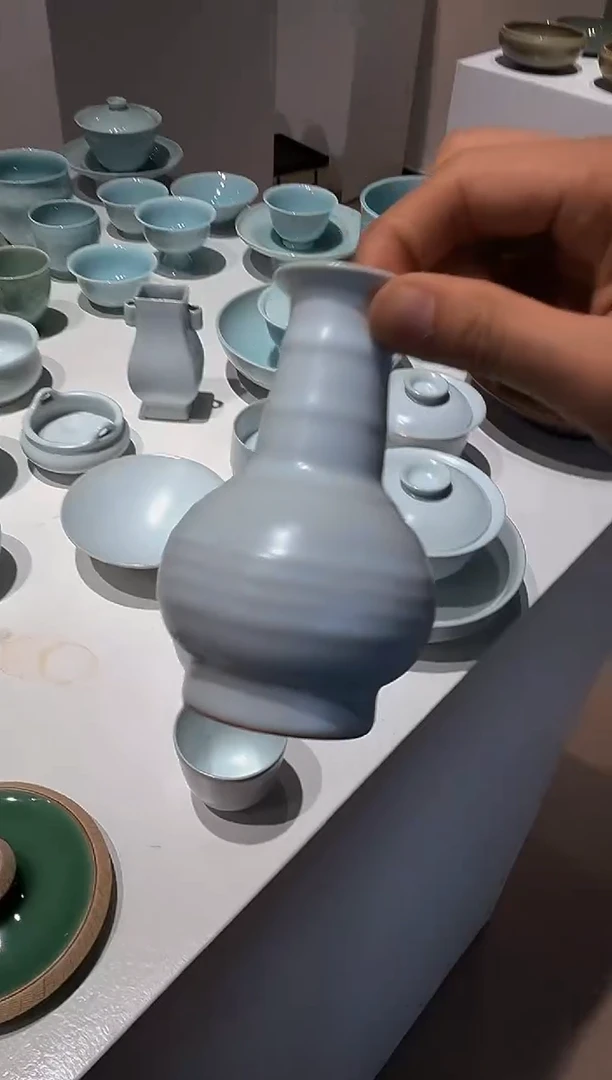 青瓷手工茶器包邮