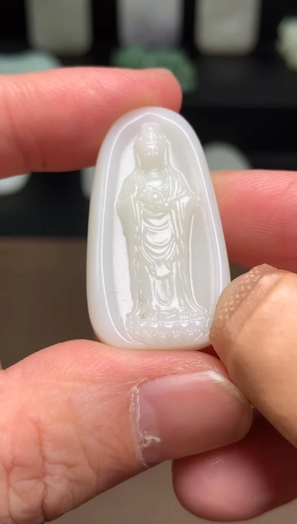 颈饰未镶嵌和田玉8 通