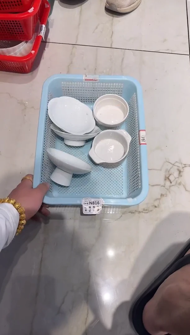 瓷片微瑕商品，介意勿拍-套组
