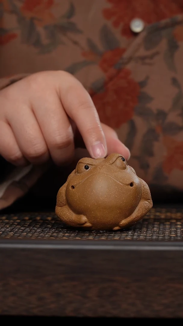 【闪购商品】紫砂茶杯福利紫砂黄右金蟾