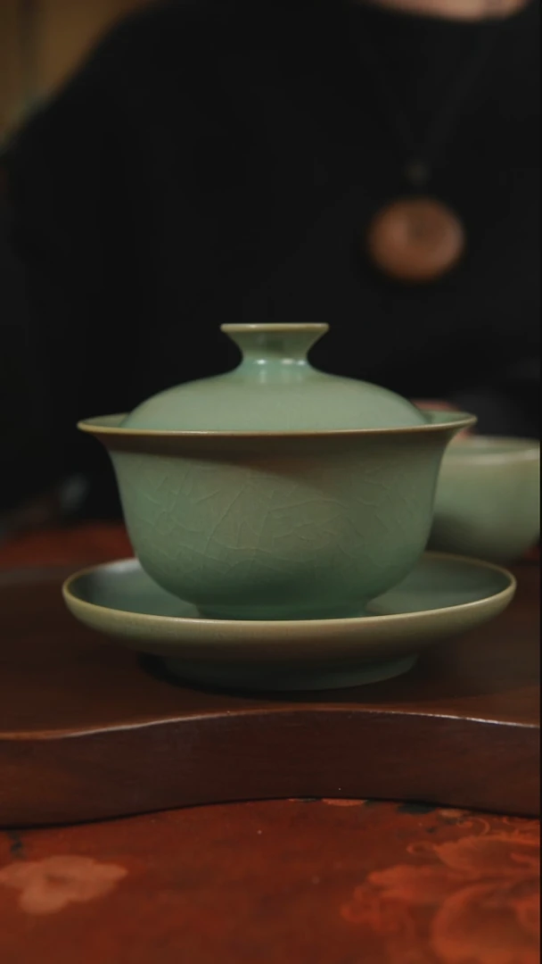 杯子瓷汝州原产地原矿仿古老釉q