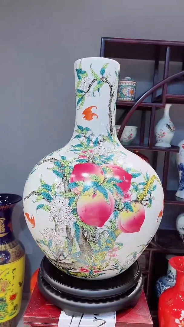 摆件景德镇陶瓷花瓶