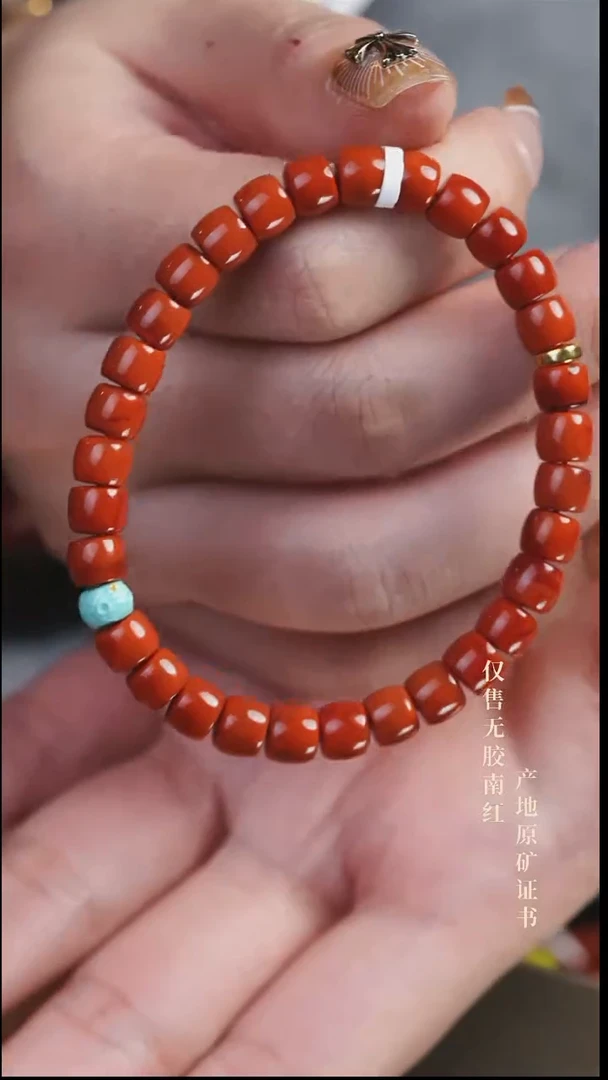 未镶嵌手串南红玛瑙设计@@SJC2199AK-6