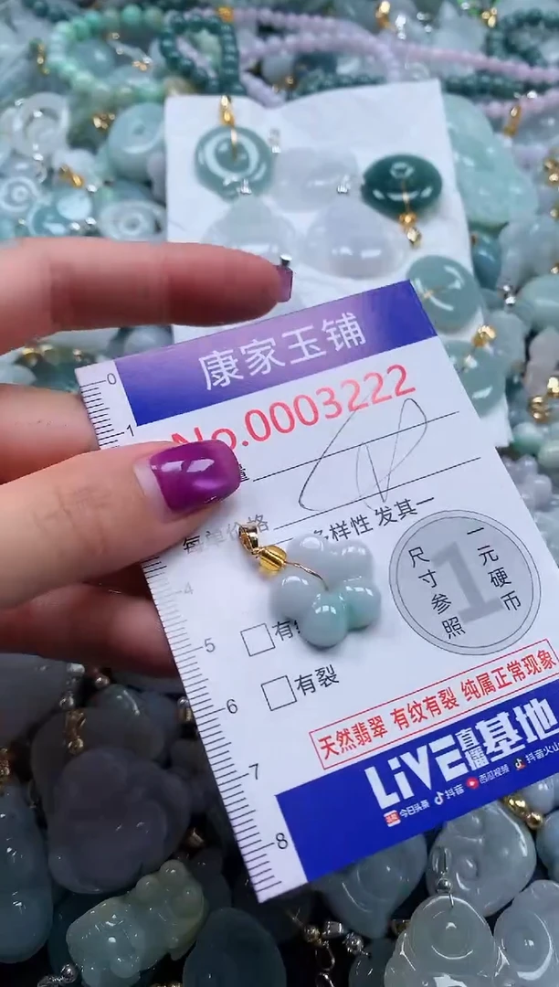 颈饰未镶嵌翡翠3222