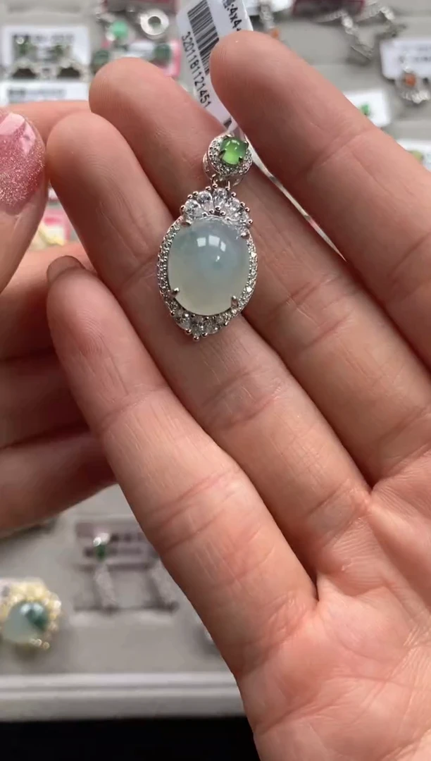 【闪购商品】翡翠戒指银S925镶嵌2222222222    2