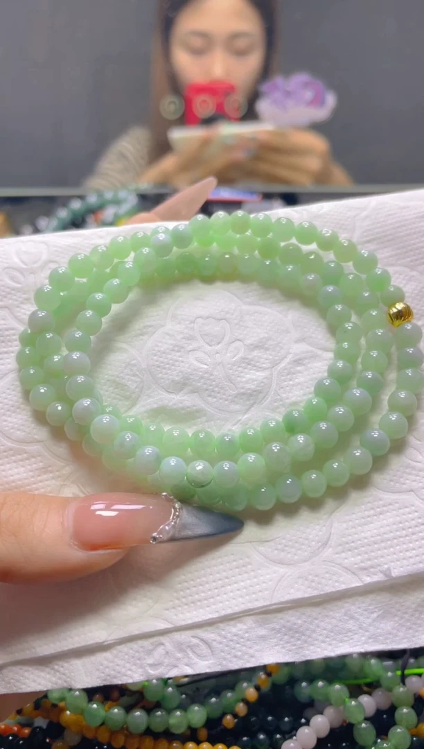 颈饰未镶嵌翡翠5MM