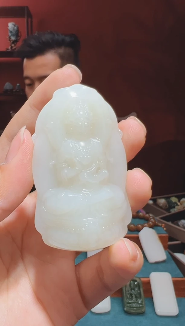 【闪购商品】和田玉吊坠(不含链)未镶嵌1
