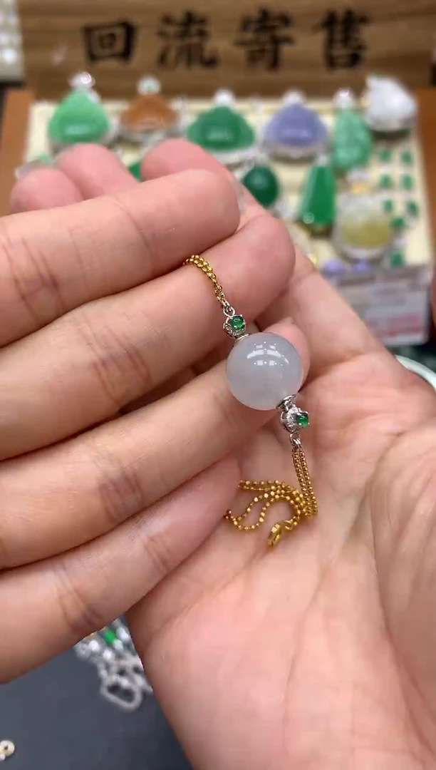 【闪购商品】翡翠手链18K金镶嵌309-中国好珍宝