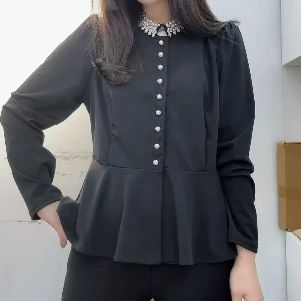 女士时尚百搭休闲小衫 8605 -XL(娇)