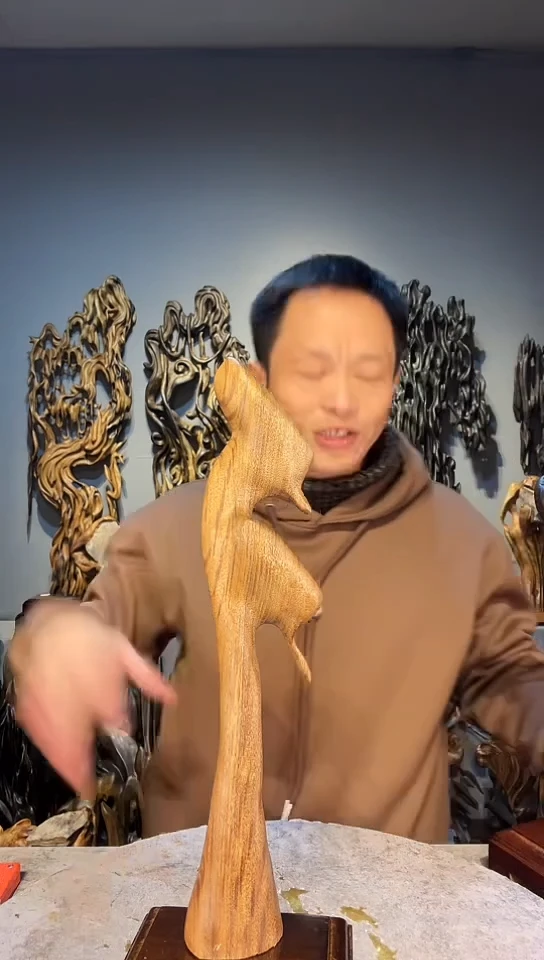 【闪购商品】金丝楠金丝楠小叶桢楠随行摆件44