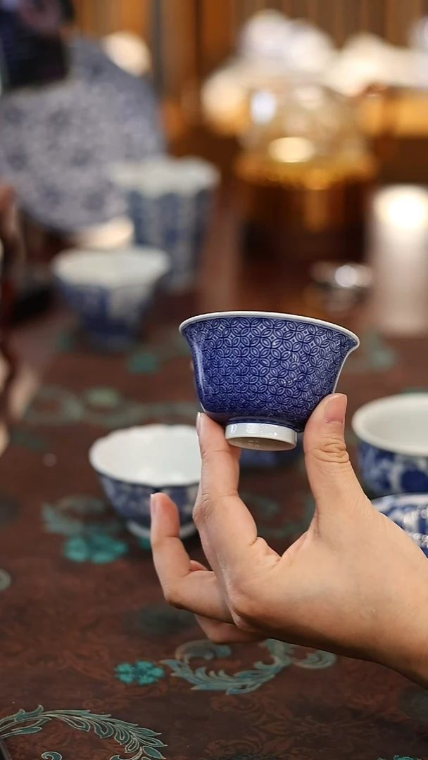 爱**?镹曰陶手工手绘柴窑茶具