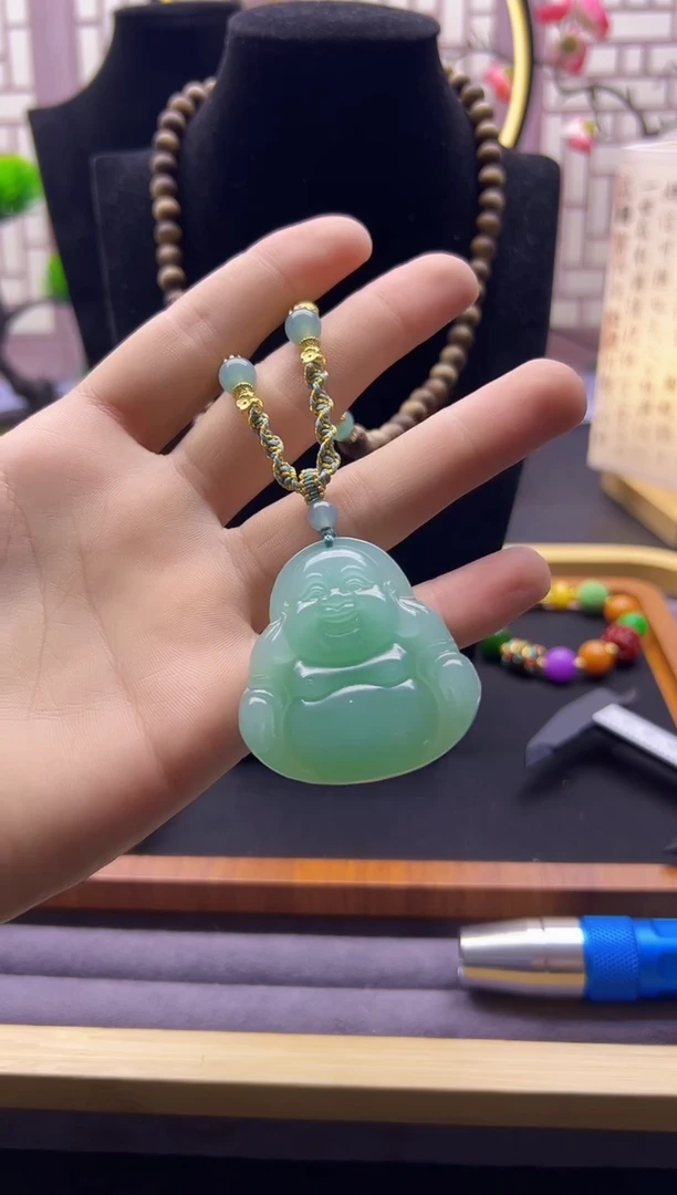 【闪购商品】翡翠颈饰14K金镶嵌X798