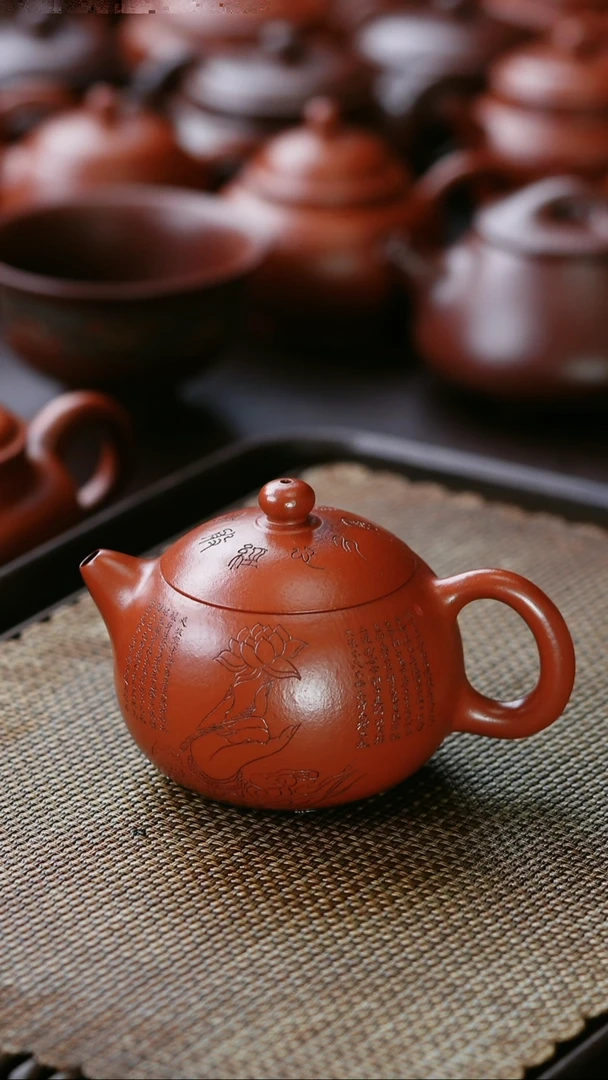茶壶紫砂听***6黄龙山紫砂