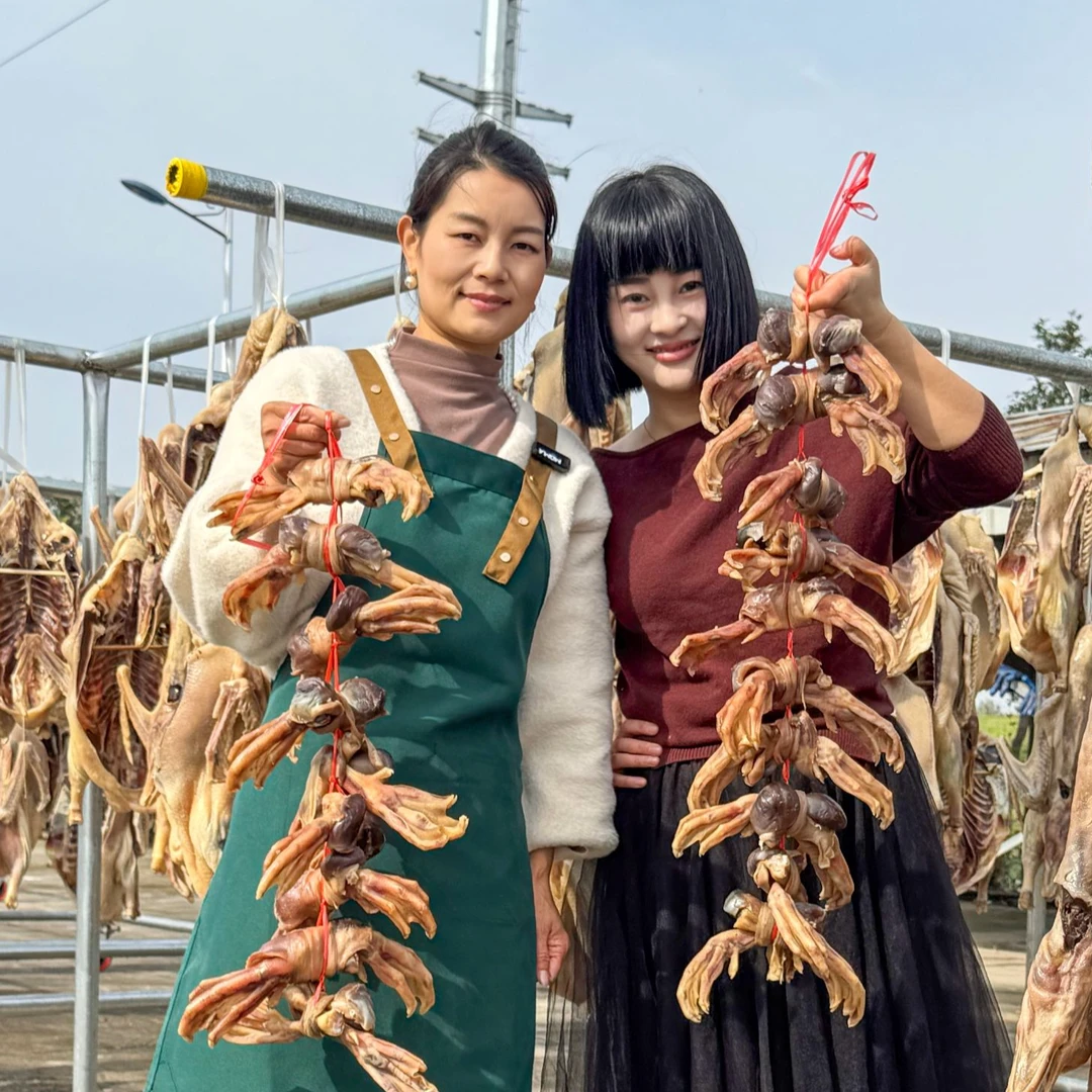 鹅胗爪·正宗安徽霍邱手工腌制风干咸鹅胗爪 年货腊味咸货农家风味