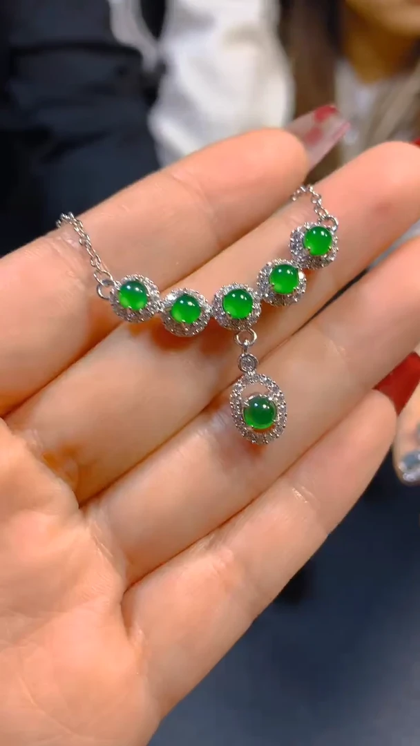 【闪购商品】翡翠项链未镶嵌0682698971多样性发一