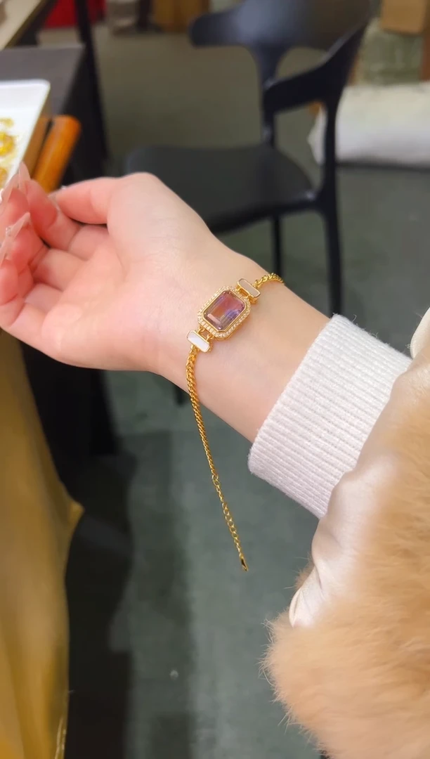 【闪购商品】水晶手链银S925镶嵌【SG】0207013