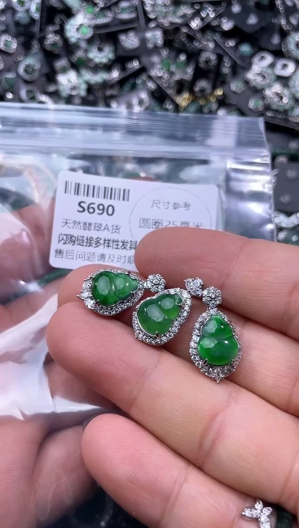 【闪购商品】翡翠颈饰未镶嵌S690多样性发其一