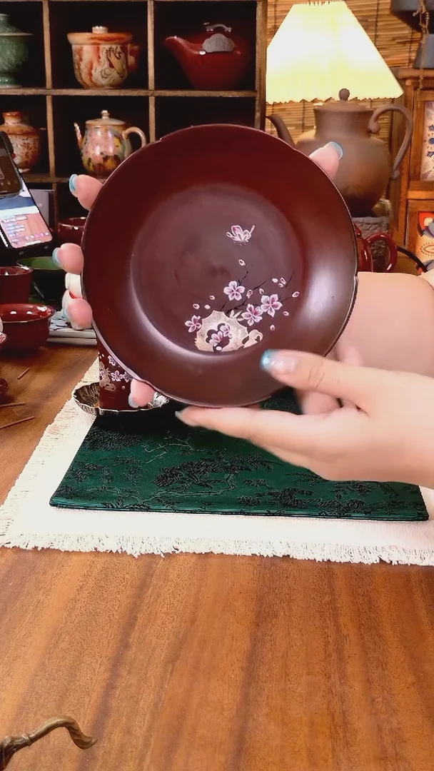 山楂红桃花大壶承