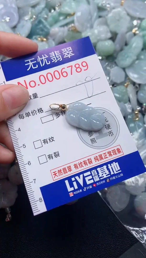 吊坠(不含链)未镶嵌翡翠6789