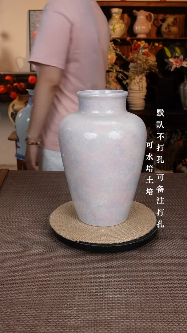 摆件041景德镇陶瓷花瓶