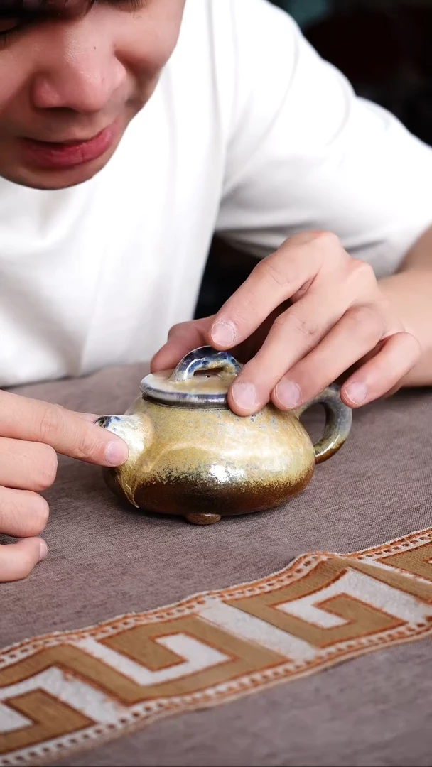 茶壶紫砂宜兴紫砂柴烧