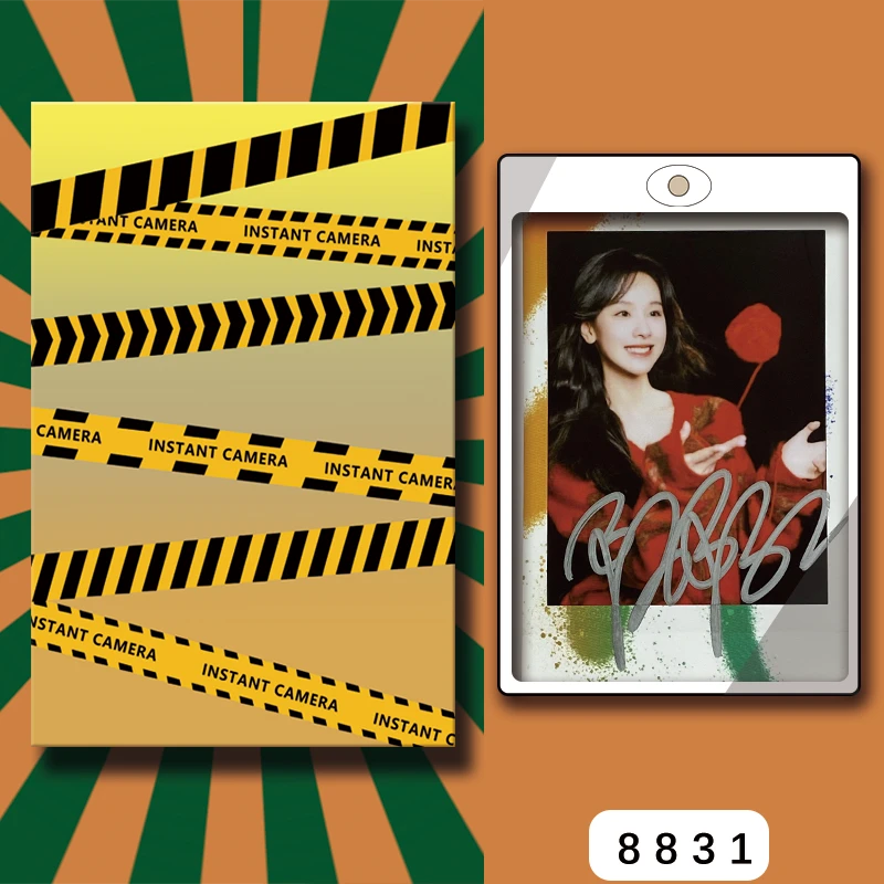 D8831【陈都灵】 正品拍立得照片 涂鸦