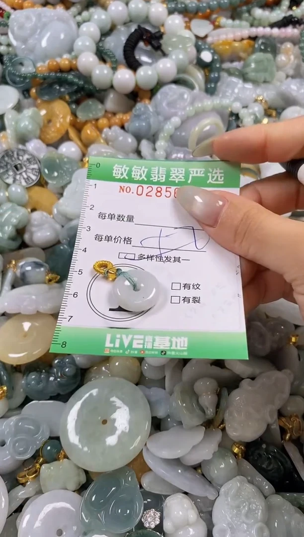 翡翠未镶嵌颈饰闪购0285609多样性发其一