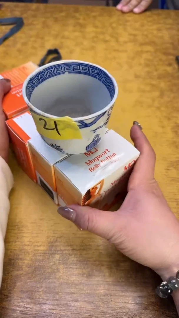 【闪购商品】瓷器瓷器瑕疵脏旧21五个脐