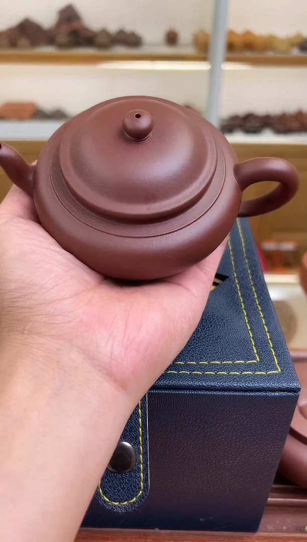 茶壶紫砂一?宜兴原矿半手工紫砂壶