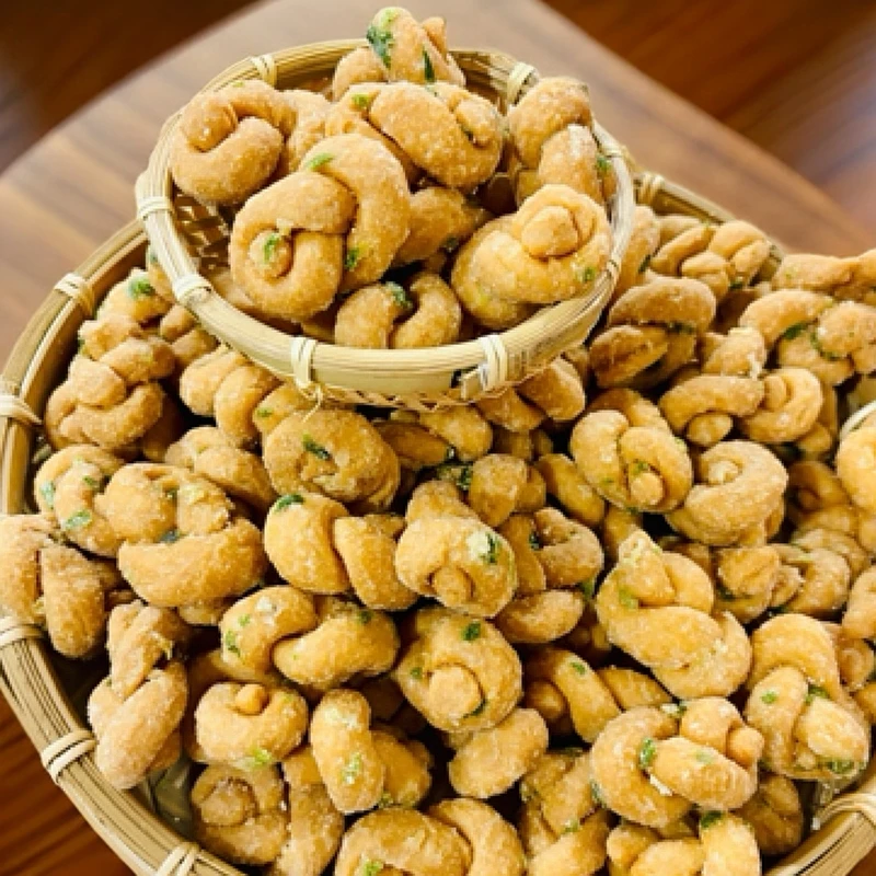 陆丰特产老式麻花传统葱香酥茶配小零食