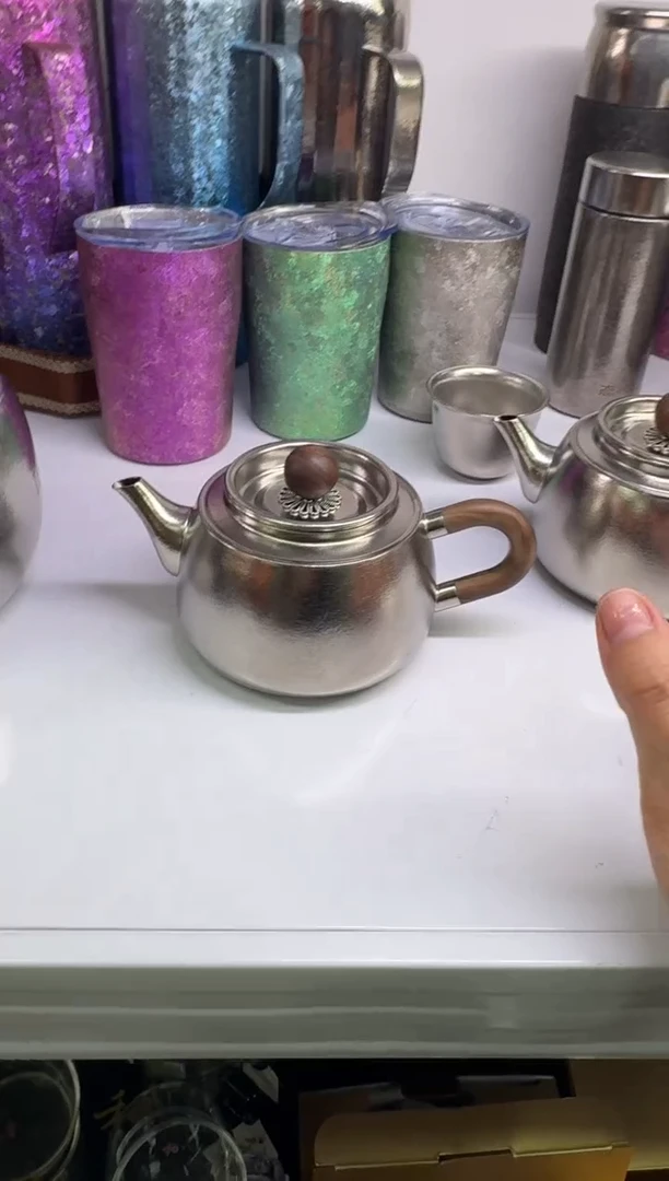 @@器钛茗禾泡茶壶350ml